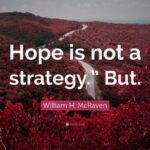 Hope Is Not A Plan; Hiring A Creative Attorney Is A Plan